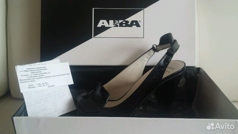 Новые туфли alba