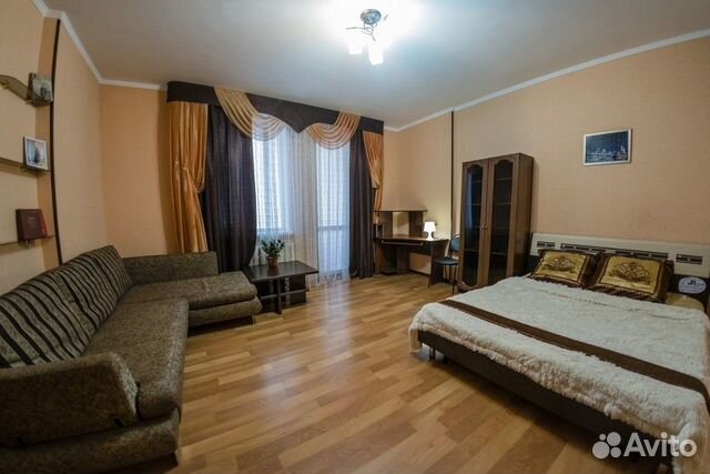 1-к. квартира, 60 м², 2 кровати
1-к. квартира, 60 м², 2 кровати