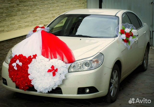 Украшение на машину в виде сердец своими руками Украшение на машину в виде сердец своими руками