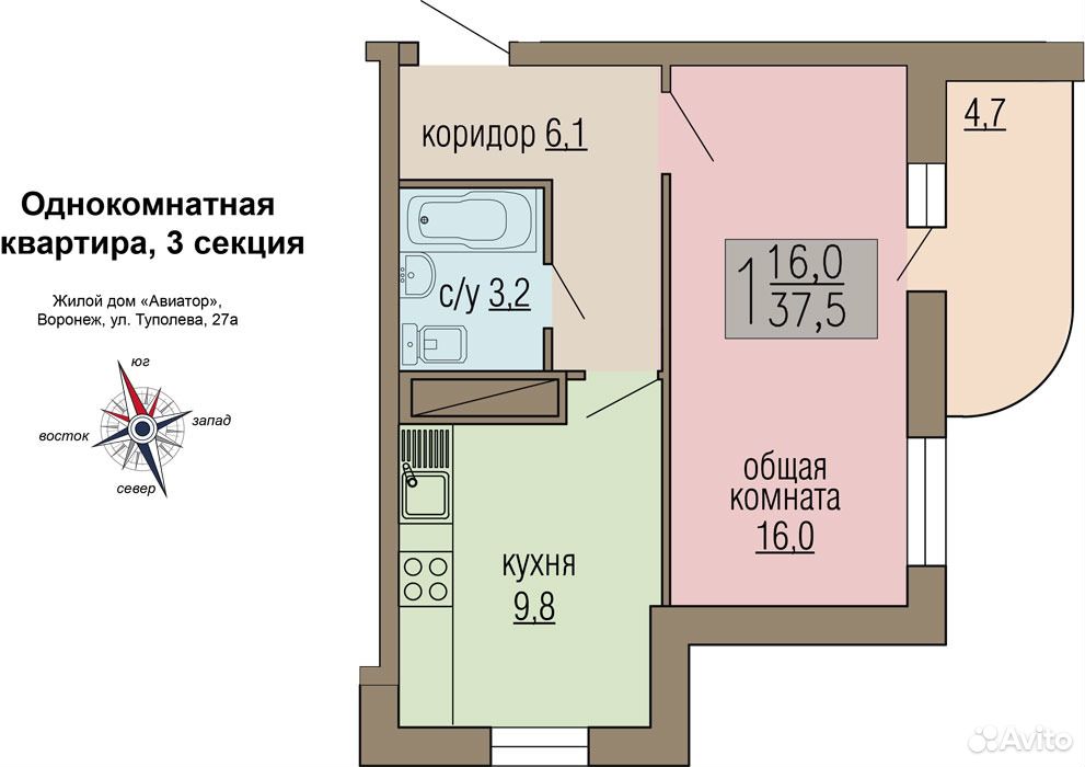 Туполева 35 воронеж карта