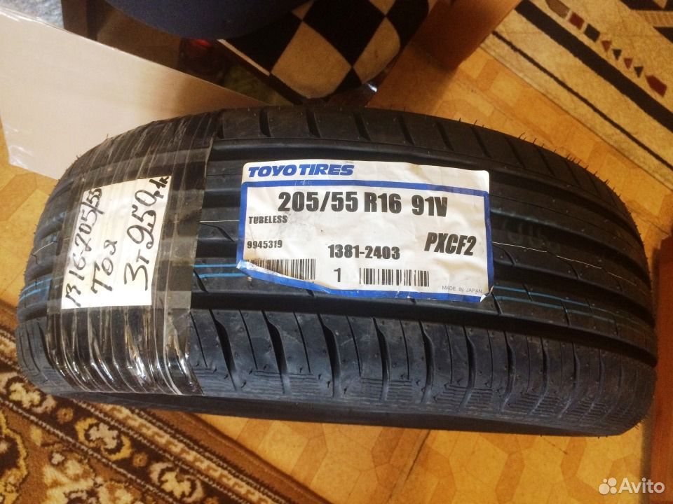 Toyo 205 55 R16 91v Купить