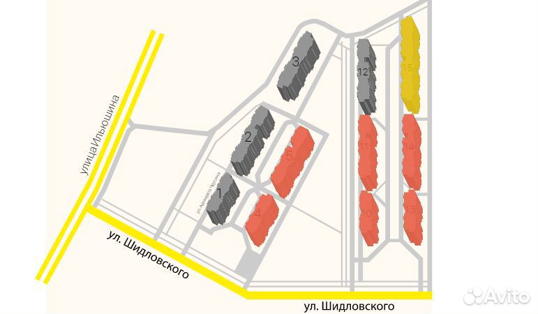 План микрорайона озерки г воронеж - 81 фото