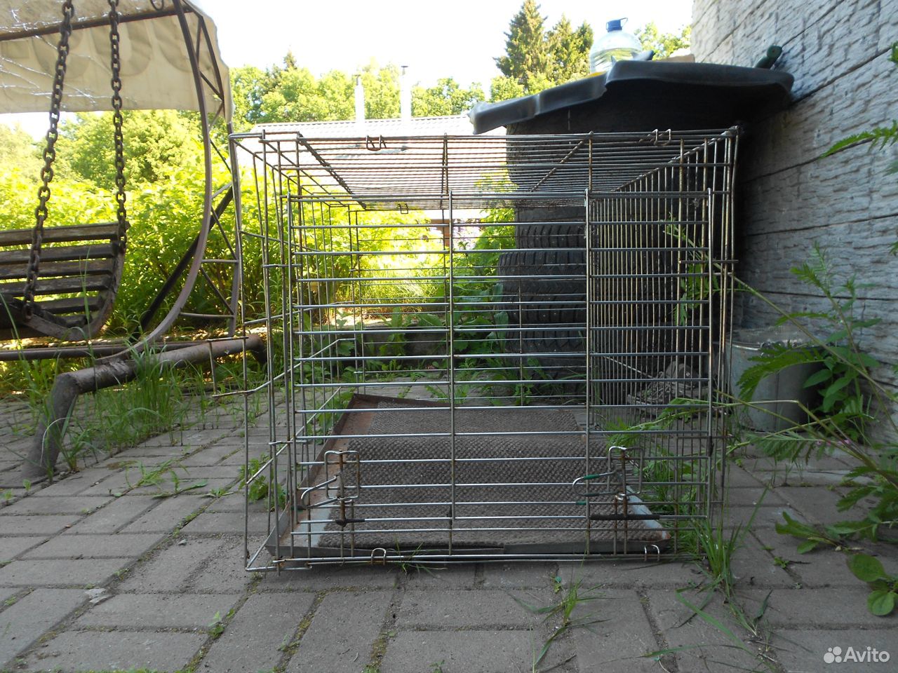 Клетка для перевозки крупных собак купить на Зозу.ру - фотография № 2
