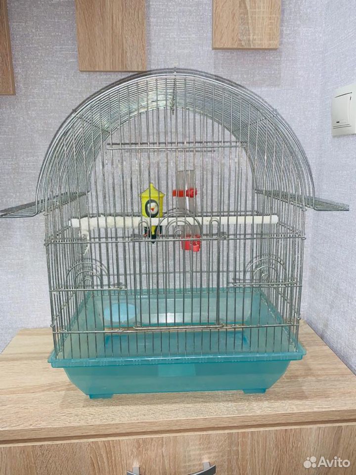 Клетка для птицы, состояния хорошая купить на Зозу.ру - фотография № 1