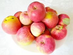 Домашние экологически чистые яблоки