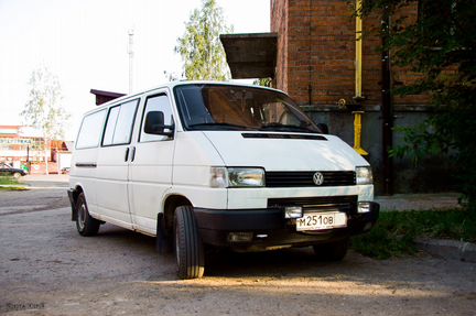Volkswagen Transporter 2.4 МТ, 1995, 500 000 км
