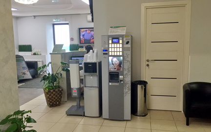 Установка зерновых кофейных автоматов (аппаратов)