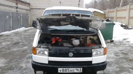 Volkswagen Transporter 1.9 МТ, 1992, фургон