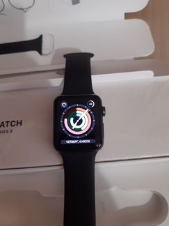 Apple watch series 3 42mm чёрные