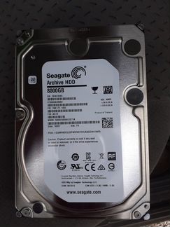 Жесткий диск.8тб новый Seagate HDD ST8000AS000