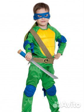 Черепашка-Ниндзя Леонардо костюм