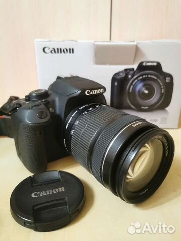 Зеркальный фотоаппарат Canon 700D kit 18-135mm IS
