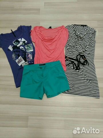 Вещи женские летние 42-44 размер.Пакетом.Бронь