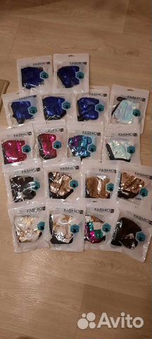 Маска пайетки