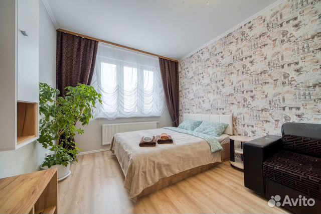 

1-к. квартира, 36 м², 2 кровати