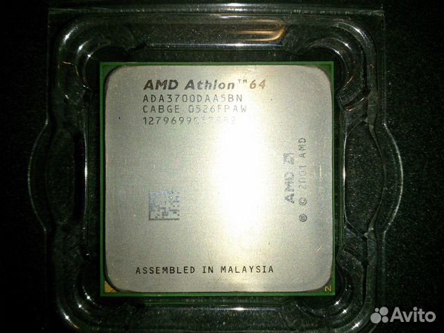 Процессор AMD Athlon 64 ADA3700DAA5BN Socket 939