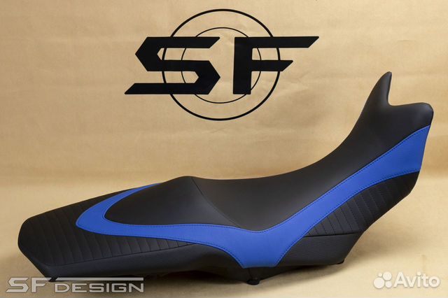 Сиденье BMW F650/700/800GS Blue Orbit Black Hole