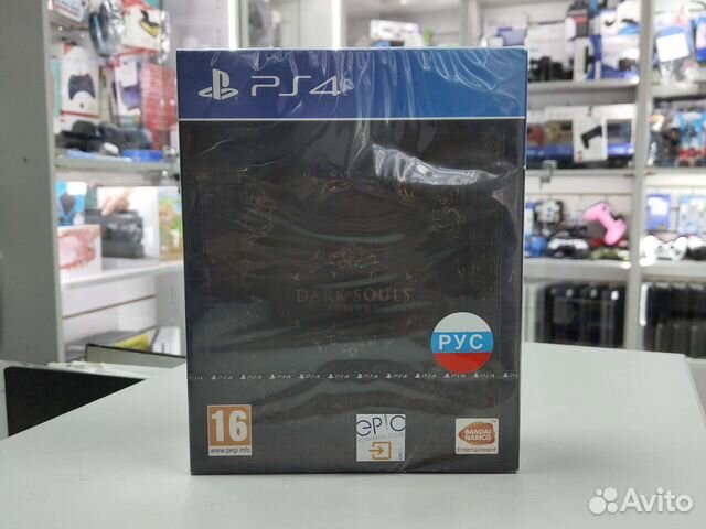 Диск на PS4 Dark Souls trilogy(обмен, скупка)