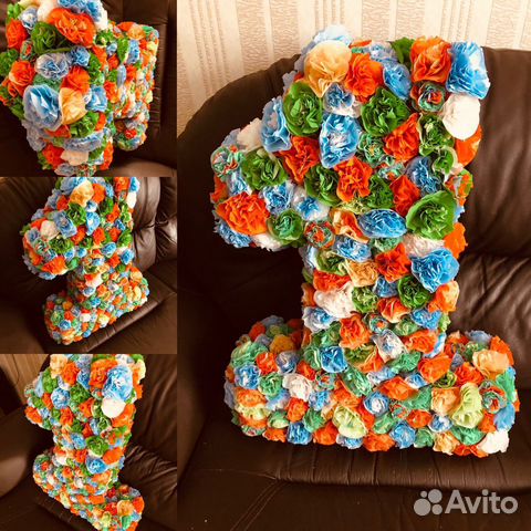 Цифра 1, 2, 3, 5, 8 на день рождения