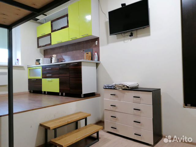 

Квартира-студия, 33 м², 2 кровати