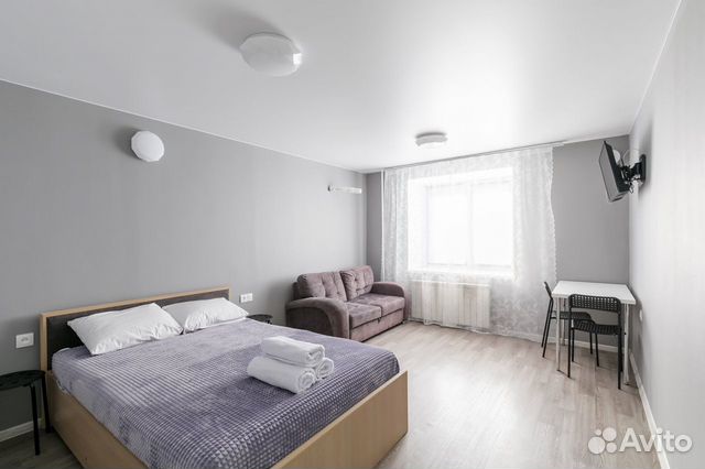 

1-к. квартира, 38 м², 3 кровати