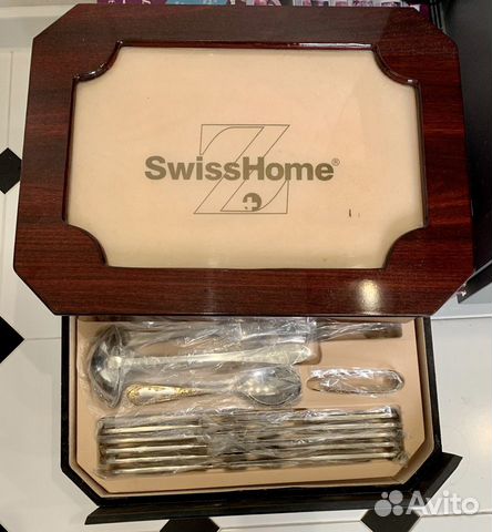 Набор столовых приборов Swiss Home ноый