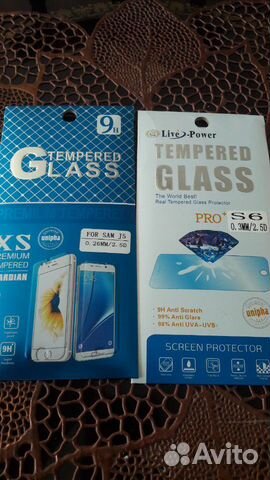 Зашитное стекло на самсунг j5 и s6.а7 2016