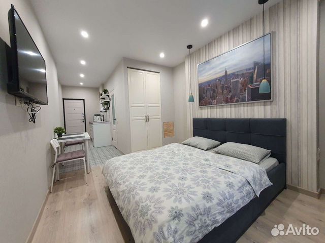 

Квартира-студия, 26 м², 1 кровать