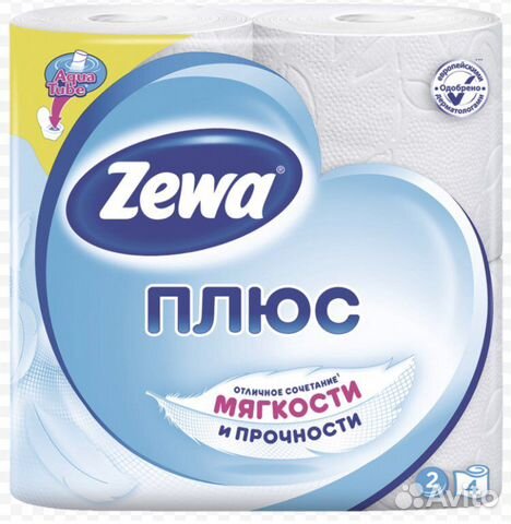 Туалетная бумага zeva