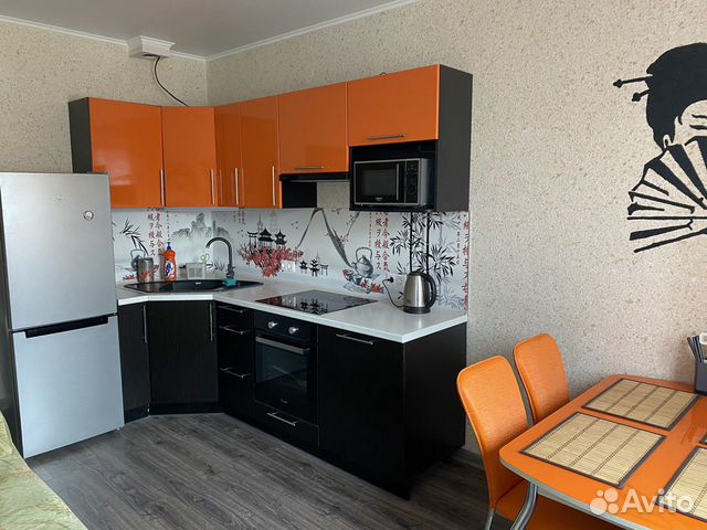 

1-к. квартира, 44 м², 2 кровати