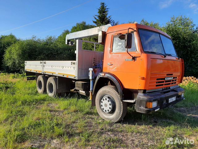 Кран борт, Камаз самосвал, Экскаватор погрузчик