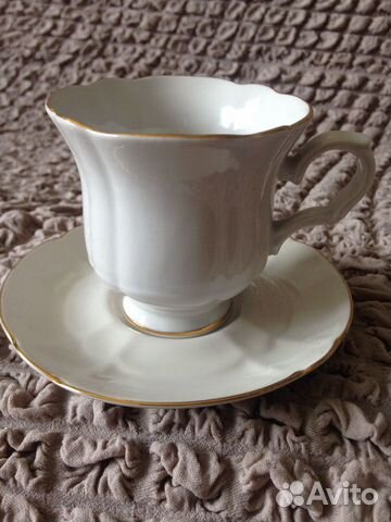 Кофейная пара-Коростенский фарфор