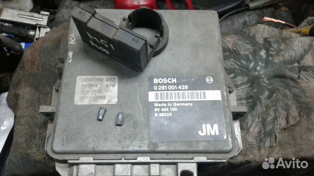 Блок управления двигателем опель X25DT