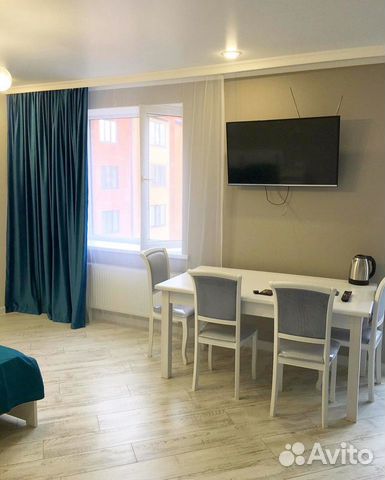 

Квартира-студия, 40 м², 2 кровати