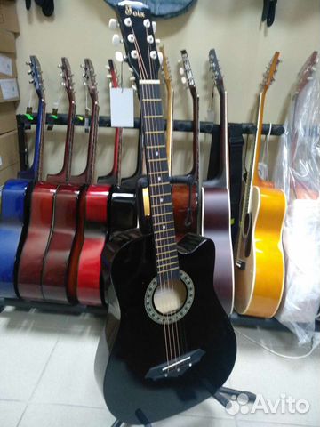 Гитара акустическая. Новая. Foix FFG-2038C-BK