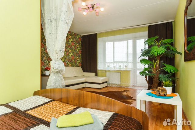 

1-к. квартира, 40 м², 2 кровати
