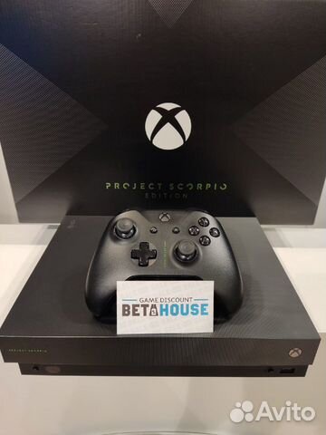 Эксклюзивный Xbox One X Scorpio на гарантии