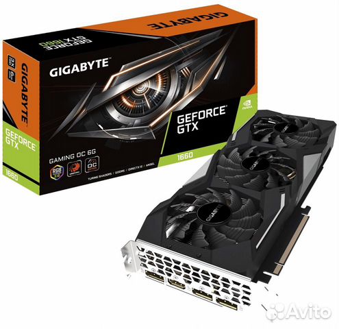 Gigabyte GeForce GTX 1660 gaming OC 6G