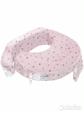 Подушка для кормления ErgoFeed Звёзды, розовый