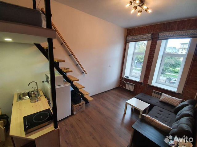 

Квартира-студия, 26 м², 2 кровати