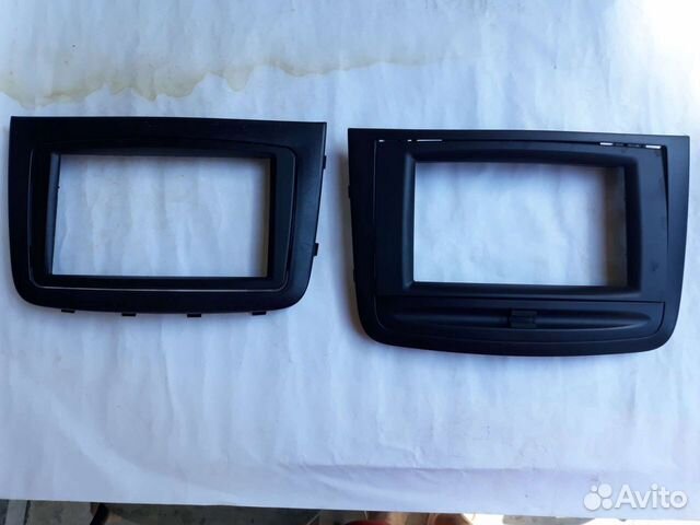 Рамки переходные для 2 Din магнитолы в мерседес ви