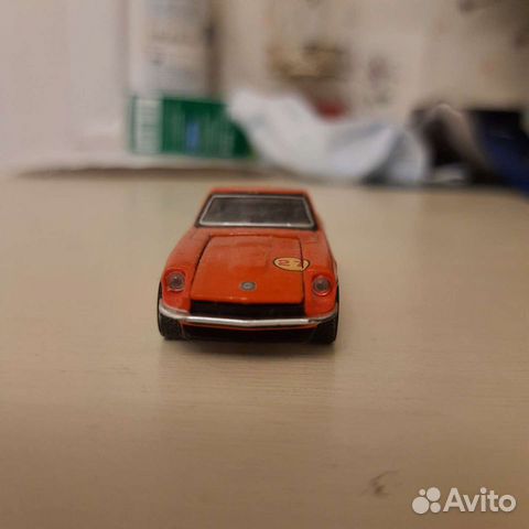 1971 Datsun 240 Z Greenlight 1:64 распак