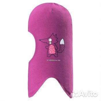 Lassie шлем для девочки с лисичкой осень/весна