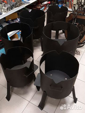 Печь дровяная для казана под 4-6л