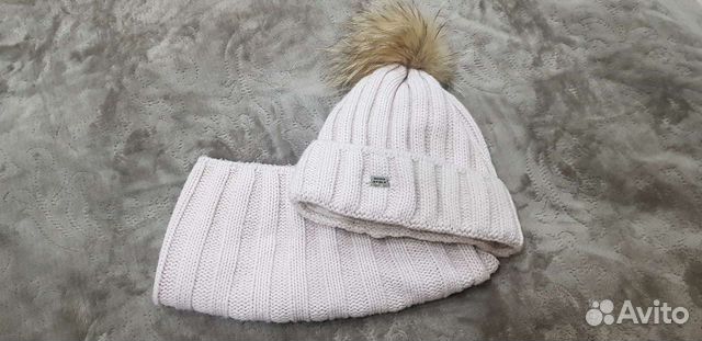 Шапка и снуд для девочки, 9-10 лет