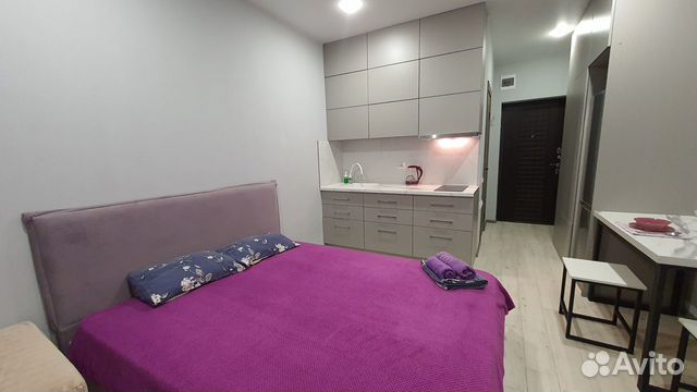 

Квартира-студия, 26 м², 1 кровать
