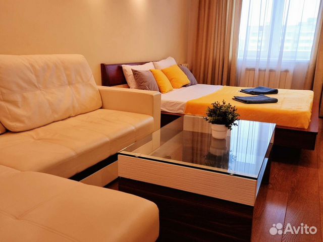 

Квартира-студия, 45 м², 2 кровати