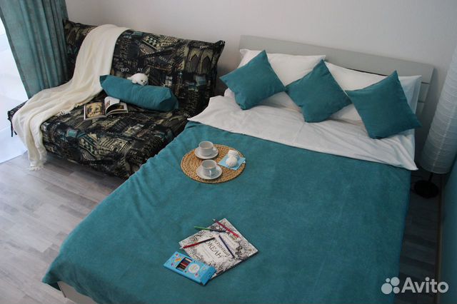 

Квартира-студия, 32 м², 2 кровати