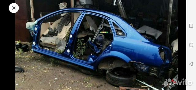 Левая четверть Chevrolet lacetti