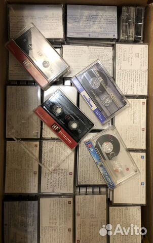 Аудио кассеты с записью